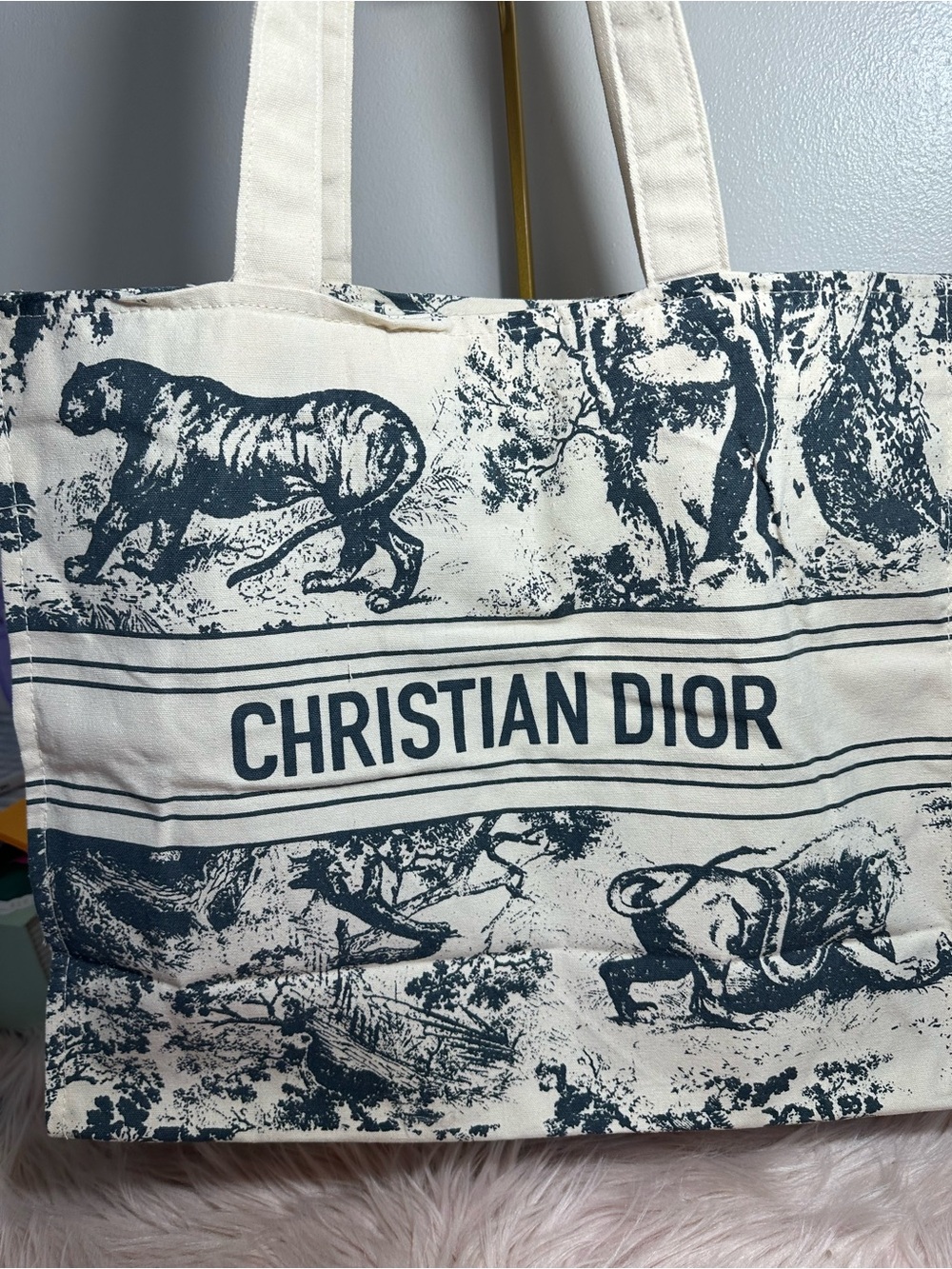Dioriviera Canvas Tote bag - Picture 4 of 6